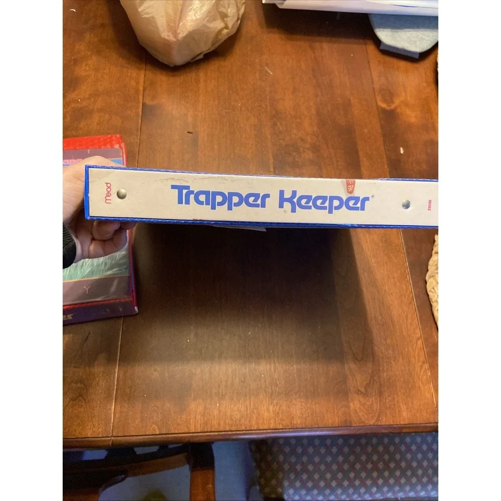 Trapper Keeper vintage 2 1991 & 1989 Panda Tropical  4 Folders 2 Pads Paper